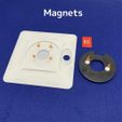 Magnets 1 | @ Ci 手積み麻雀用センターピース / Riichi Mahjong Center Piece