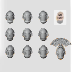 1.png Datei STL Imperator's geballte Hände Helme für neue Ketzerei・Design für 3D-Drucker zum herunterladen