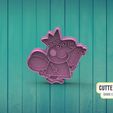 | CUTTERDESIGN Dy COOKIE CUTTER MAKER ul Fichier STL Découpeur de biscuits Peppa Pig Fairy・Modèle pour imprimante 3D à télécharger