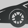 Lamborghini_Huracan_LP610_4_Key_Ring_Render_02.png Porte-clés Lamborghini Huracan LP610 4 Silhouette