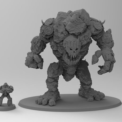 THE ROCK (resin ready remix) 3D model