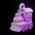 4.png Santa train christmas decorations