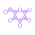 glucose.stl Glucose molecule model
