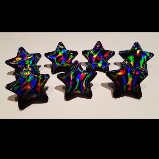 ⭐ Star for Diffraction Grating Test・Free STL File for ・Cults