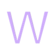 W.stl Alphabet Toy Shape Sorter