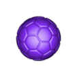 ballll2lfixsoli-smoothd-3color1.stl Fussball football / soccer ball, colorprintable