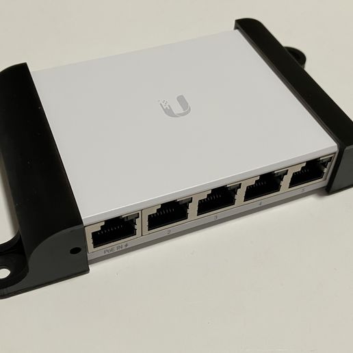 UniFi USW Flex Mini mount bracket 3D model
