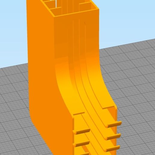 Battery tray 3D model