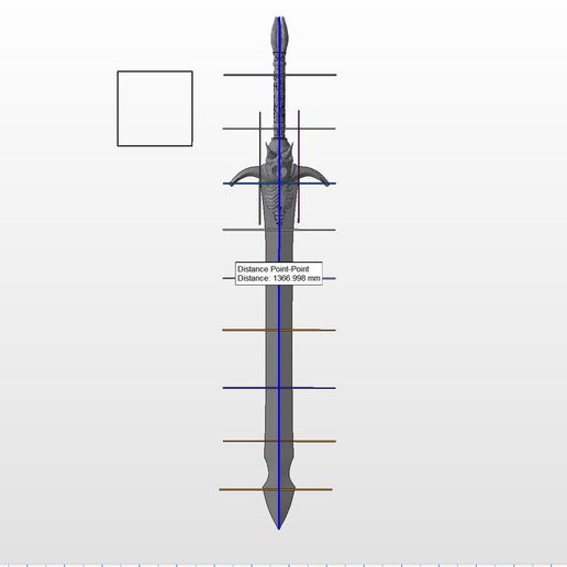 STL file Devil May Cry 5 Rebellion Sword・Design to download and 3D ...