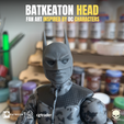 2.png Batkeaton head 3D Printable Sculpt For Action Figures