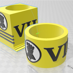 D ve 2 3D-Datei IF Pinsel- und Wasserhalter kostenlos・3D-druckbares Design zum herunterladen, infidel