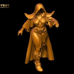 ~ i or r= Po fo ty Free STL file Julia Ghost -Fantasy women vol 1・3D printable model to download