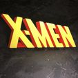 IMG_7589.jpg Classic X-Men Comic Logo | Free-standing 3D X-MEN logo