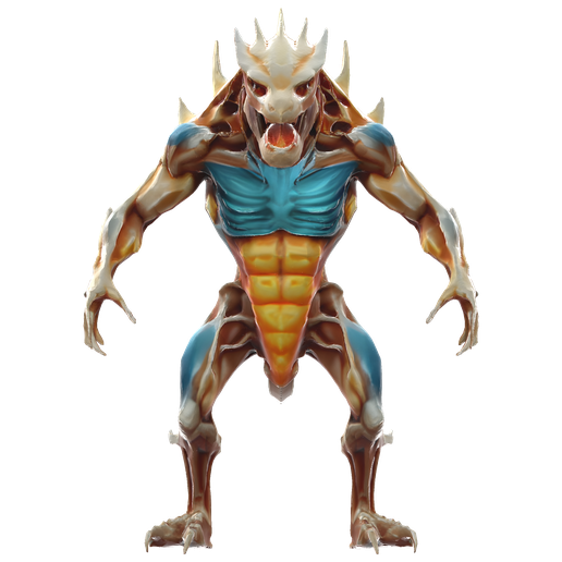 👾 Battle-Ready Raptor Warrior・Free 3D File for 3D printing・Cults
