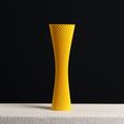 floor-vase-with-diamond-texture-vase-mode.jpg Floor Vase, Diamond Texture (Vase Mode), Slimprint