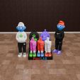Urban-Vibes-3d.jpg GHETTO SMURFS Urban Vibes Oldschool Style - Gangsta Smurfs - FLEXI LAB