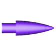 5.56x45 NATO bullet head.STL Modelo de bala 5.56x45 NATO