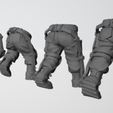 exo-2.png 28mm Scify Military Leg Set with Exoskeletons