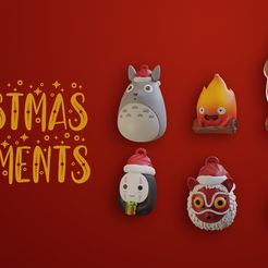 untitled2.jpg STL-Datei Studio Ghibli Weihnachtsschmuck・Modell zum Herunterladen und 3D-Drucken