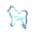 model.png cookie cutter Dog line icon vector stock illustration Animal, Backgrounds, Computer Graphic, Dog, Illustration