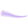419_Tail-2_v1.stl [3Dino Puzzle] Parasaurolophus Ver.2.0
