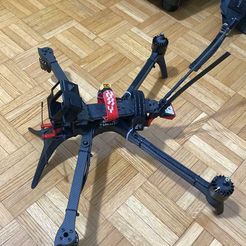 Immagine-WhatsApp-2022-11-12-ore-20.29.22.jpg Archivo STL iflight DC 10 montaje BN880 Bardpole Caddx Vista FPV drone・Plan de impresora 3D para descargar