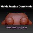 molde-snorlax-durmiendo-4.jpg Snorlax Sleeping Pot Mold