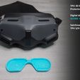 PRO2.jpg TPU 3D Printed Spare Lens Protector for DJI Goggles 2  (Digital Download Only)