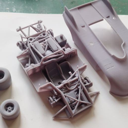 Porsche 908-03 Printable Car