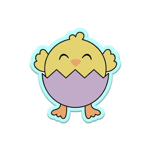 Chick in Egg Cookie Cutters