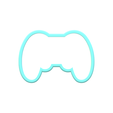 Game-Controller-1.png Video Game Controller Cookie Cutter | STL File