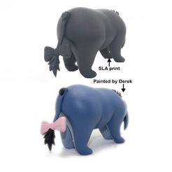 eeyore-back1.jpg Fichier STL gratuit Bourriquet - Pièce unique・Objet imprimable en 3D à télécharger