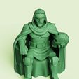 Render.16.jpg Doktor Doom Thron Multi-Color 3MF | Fan Art | Bambu bereit