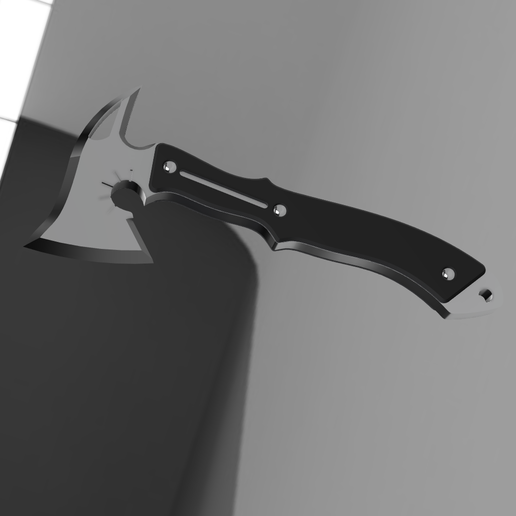 Leon S. Kennedy Tomahawk AXE Residual Evil 9 Requiem Cosplay Prop