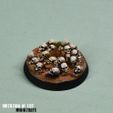 MINIATURES Datei 3D Skelett-Basisaufsätze - Stützfreier Basis-Detailierungssatz.・Design für 3D-Drucker zum herunterladen