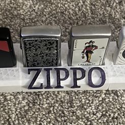 Zippo - Juego de 3 mecheros originales a prueba de viento con grabado