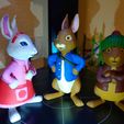 All_01.jpg Archivo STL Peter Rabbit con Benjamin Bunny y Lily Bobtail・Modelo para descargar e imprimir en 3D