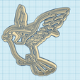 018-Pidgeot.png Pokemon: Pidgeot Cookie Cutter