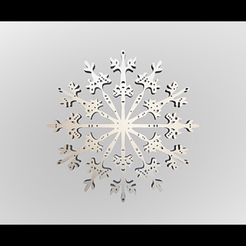 IMG_9447.png Télécharger fichier STL Flocon de neige • Modèle à imprimer en 3D, MeshModel3D