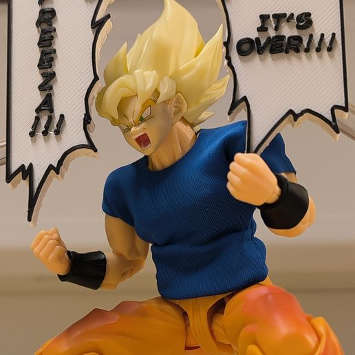 Speech bubble Dragon Ball Z: It's Over Frieza