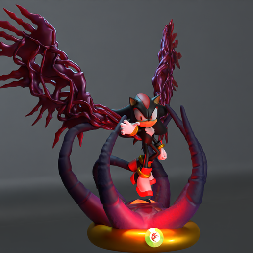 🦔 Sonic X Shadow Generations: Shadow the hedgehog・ STL File for 3D ...