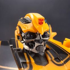 20230818_201718.jpg Archivo STL Cabeza de repuesto de Bumblebee de Transformers Human Alliance・Modelo de impresora 3D para descargar