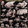 galactic-bundle-sci-fi-diorama-3dprinting-3d-print-cyborg-robotic-vehicle-asset-3d-props-mechanical.jpg 20 Different Galactic Space Pack 1/48 Scale STL Collection
