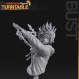 Bust_Roxas.jpg Roxas x Sora - Kingdom Hearts 2 Diorama