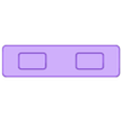 face_plate_snb2.stl STL file SNB2: Sticky Note Bot (Snib) - Desktop Organizer・Template to download and 3D print