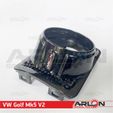 6.jpg Air Vent Gauge Pod, 62mm, Greddy, Fits VW Golf MK5 v2 "Arlon Special Parts"