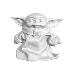 Grogu-vestito.png STL file "Grogu Baby Yoda"・3D print object to download