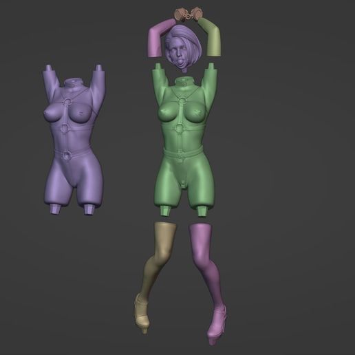 Снимок21.jpg Fichier 3D Residual Evil 3 Remake - Jill Valentine・Plan pour impression 3D à télécharger, Uroboros3D