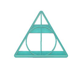 Harry-Potter-Deathly-Hallows-Cookie-Cutter.jpg HARRY POTTER COOKIE CUTTER, DEATHLY HALLOWS COOKIE CUTTER, DEATHLY HALLOWS