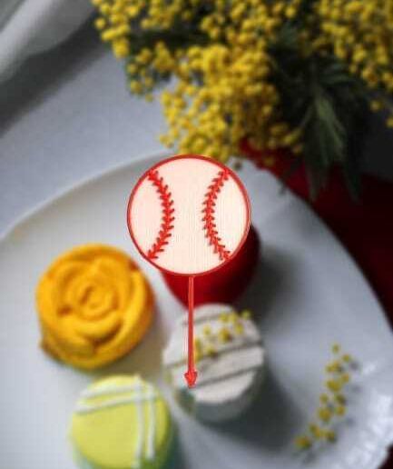 Baseball/Softball CC Topper 3D model